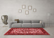 Traditional Red Washable Rugs