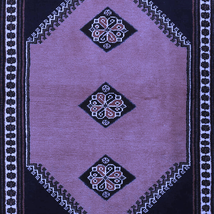 Southwestern Blue Country Rug, tr1715blu