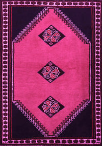 Southwestern Pink Country Rug, tr1715pnk