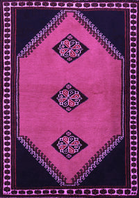 Southwestern Purple Country Rug, tr1715pur