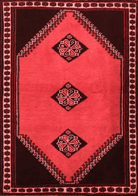 Southwestern Red Country Rug, tr1715red