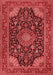 Medallion Red Traditional Area Rugs