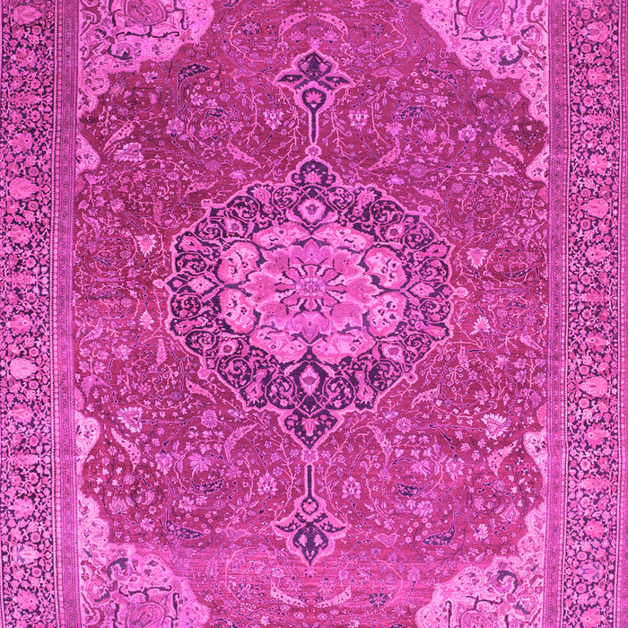 Medallion Pink Traditional Rug, tr171pnk