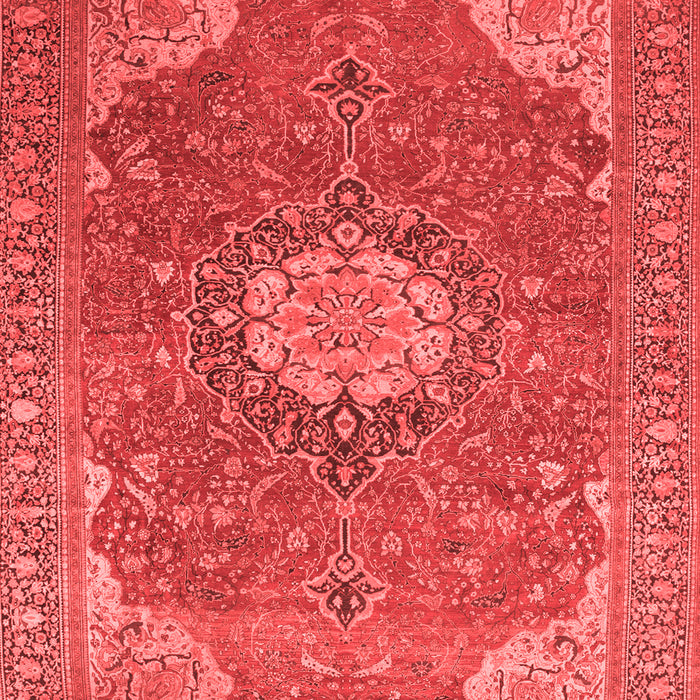 Medallion Red Traditional Area Rugs
