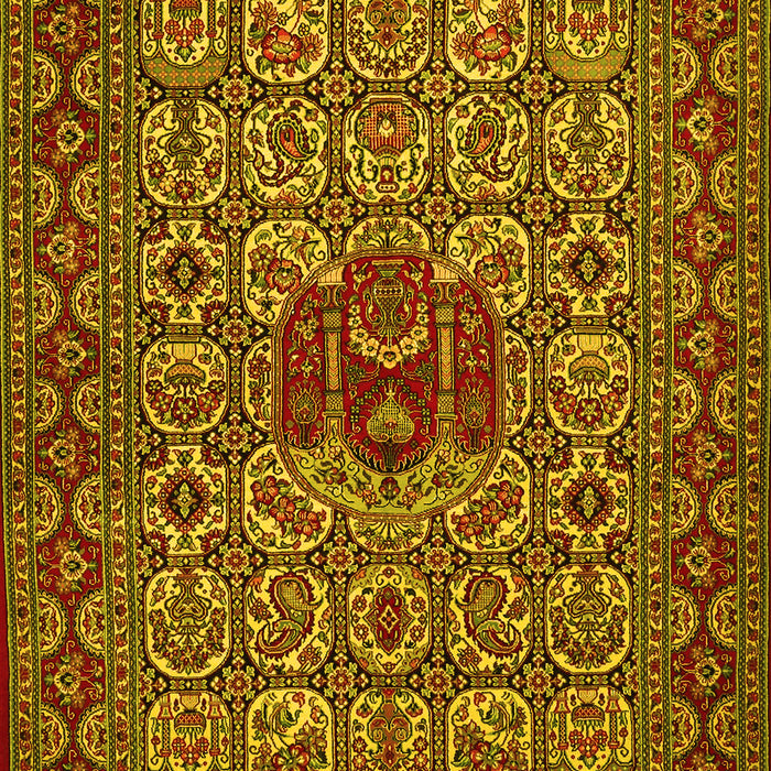 Persian Yellow Traditional Rug, tr1720yw