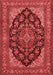 Medallion Red Traditional Area Rugs