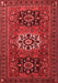 Persian Red Traditional Area Rugs