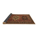Sideview of Persian Brown Traditional Rug, tr1723brn
