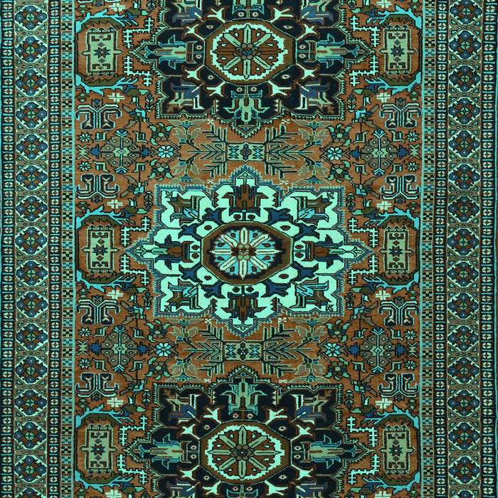 Persian Turquoise Traditional Rug, tr1723turq