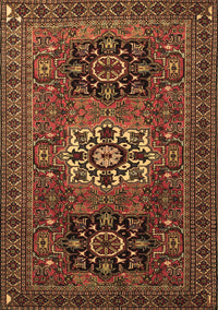 Persian Brown Traditional Rug, tr1723brn