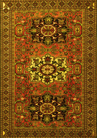 Persian Yellow Traditional Rug, tr1723yw