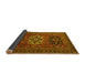 Sideview of Persian Yellow Traditional Rug, tr1723yw