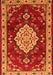 Persian Orange Traditional Rug, tr1725org