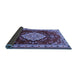 Sideview of Persian Blue Traditional Rug, tr1725blu