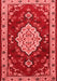 Persian Red Traditional Area Rugs