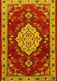 Persian Yellow Traditional Rug, tr1725yw