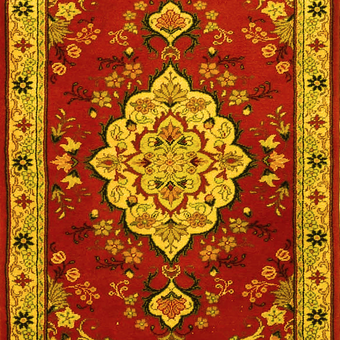 Persian Yellow Traditional Rug, tr1725yw