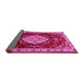 Sideview of Persian Pink Traditional Rug, tr1725pnk