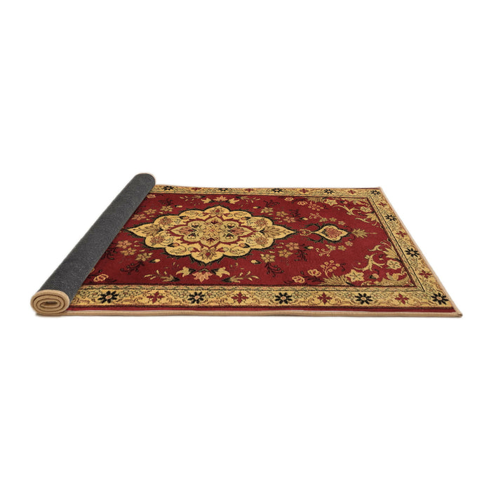 Sideview of Persian Brown Traditional Rug, tr1725brn