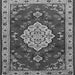 Serging Thickness of Persian Gray Traditional Rug, tr1725gry