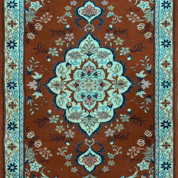 Machine Washable Persian Light Blue Traditional Rug, wshtr1725lblu