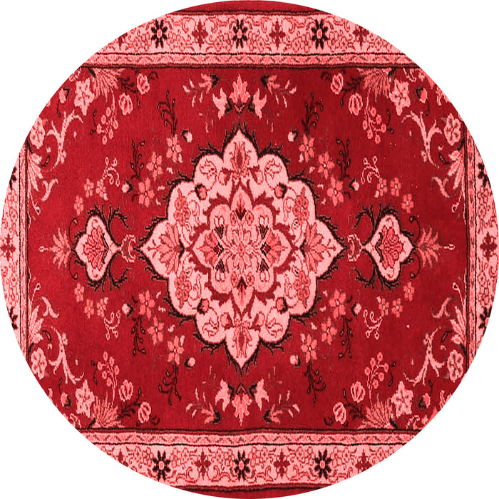 Machine Washable Persian Red Traditional Rug, wshtr1725red