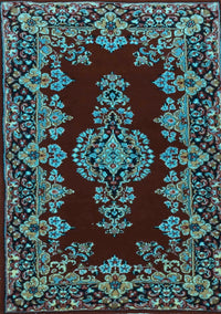 Persian Light Blue Traditional Rug, tr1726lblu