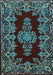 Persian Light Blue Traditional Rug, tr1726lblu