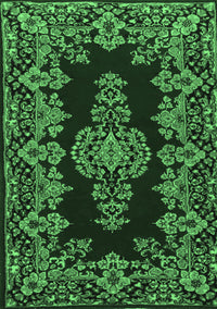 Persian Emerald Green Traditional Rug, tr1726emgrn