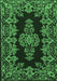 Persian Emerald Green Traditional Rug, tr1726emgrn