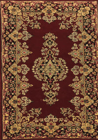 Persian Brown Traditional Rug, tr1726brn