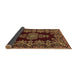 Sideview of Persian Brown Traditional Rug, tr1726brn