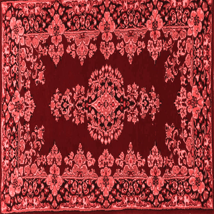 Machine Washable Persian Red Traditional Rug, wshtr1726red
