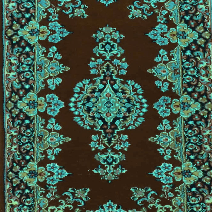 Persian Turquoise Traditional Rug, tr1726turq