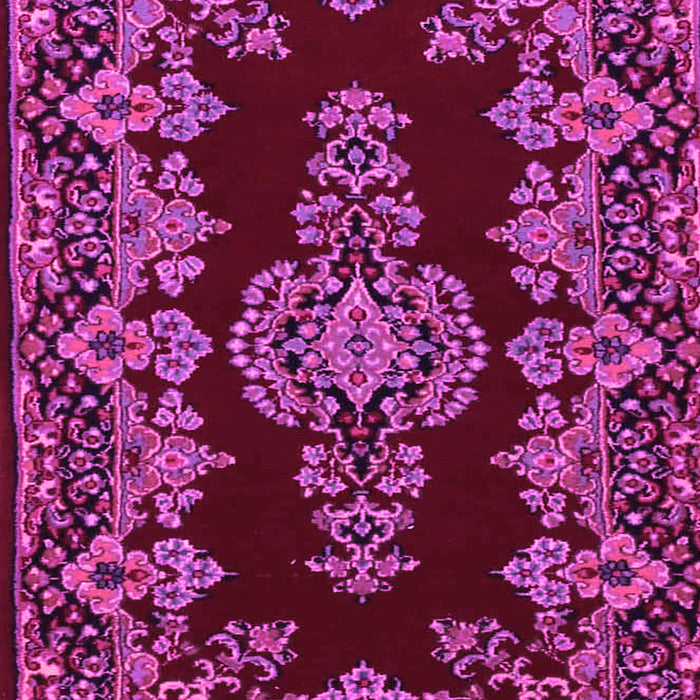 Machine Washable Persian Pink Traditional Rug, wshtr1726pnk