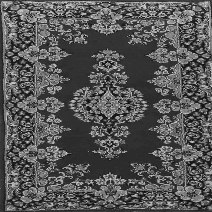 Serging Thickness of Persian Gray Traditional Rug, tr1726gry