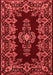 Medallion Red Traditional Area Rugs