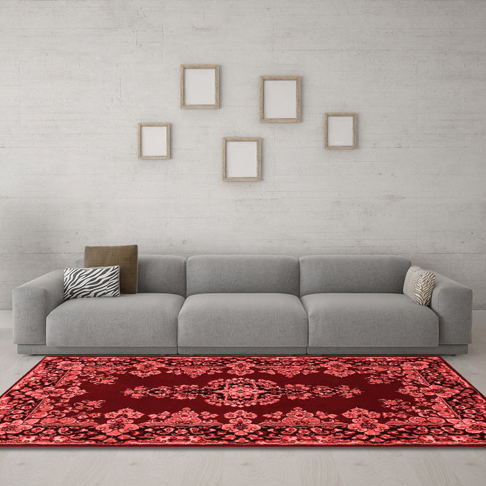 Traditional Red Washable Rugs