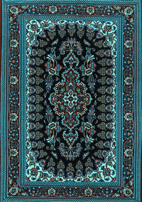 Persian Light Blue Traditional Rug, tr1728lblu