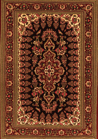Persian Orange Traditional Rug, tr1728org