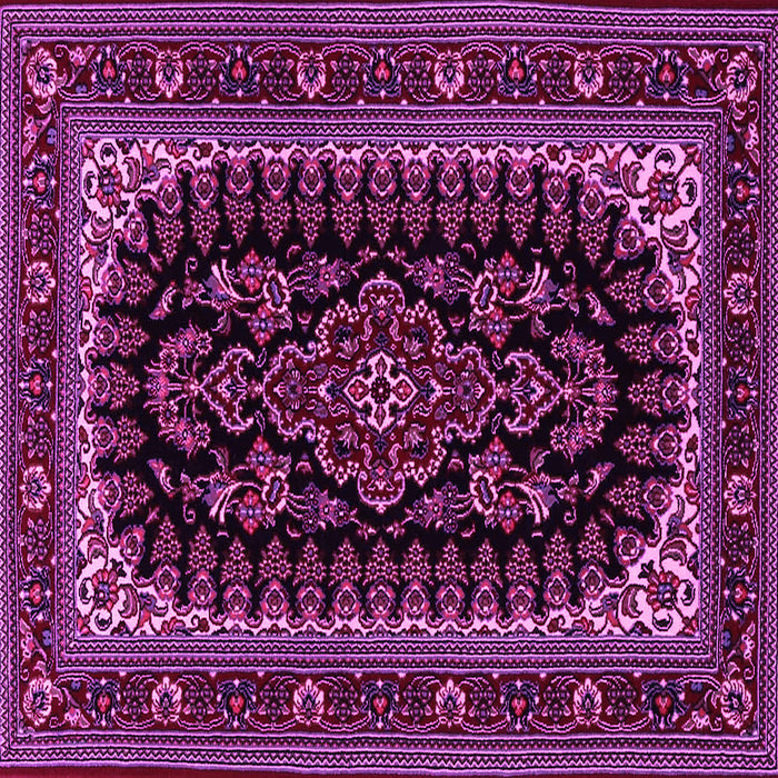 Square Persian Pink Traditional Rug, tr1728pnk