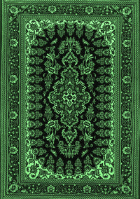 Persian Emerald Green Traditional Rug, tr1728emgrn