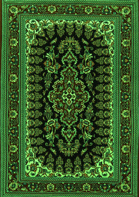 Persian Green Traditional Rug, tr1728grn