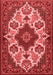 Medallion Red Traditional Area Rugs