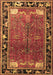 Animal Brown Traditional Rug, tr172brn