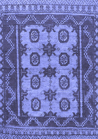 Southwestern Blue Country Rug, tr1730blu