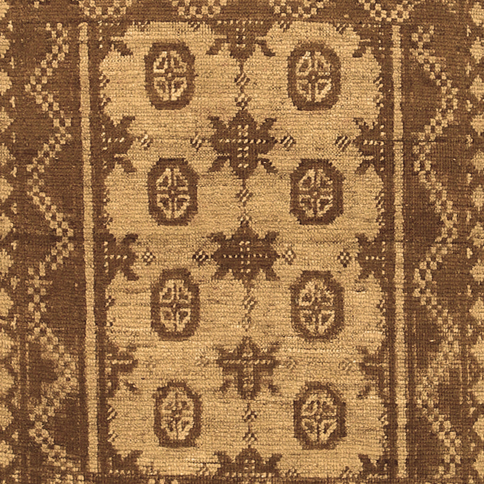 Machine Washable Southwestern Brown Country Rug, wshtr1730brn