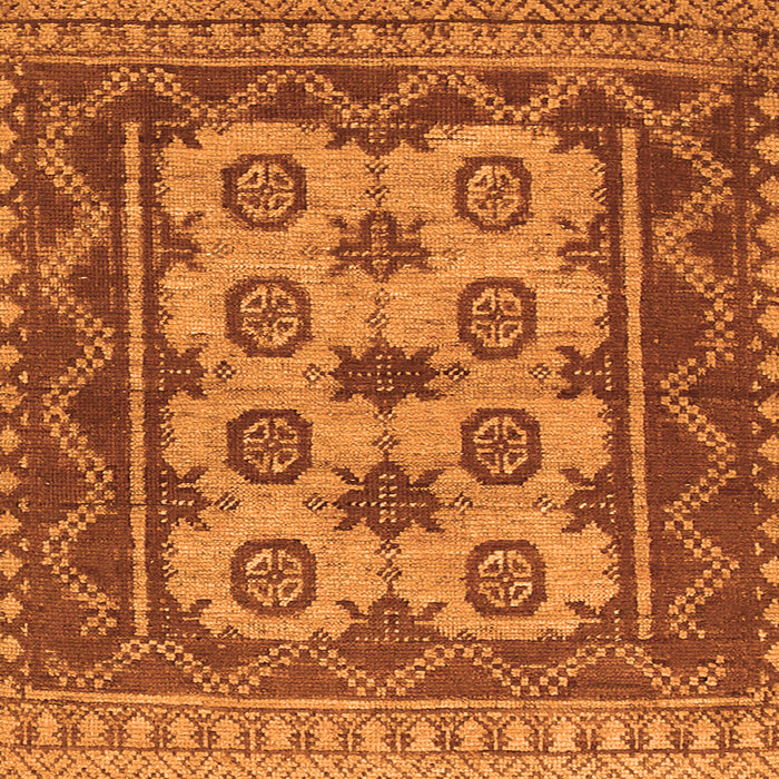 Serging Thickness of Southwestern Orange Country Rug, tr1730org