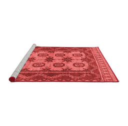 Country Red Washable Rugs