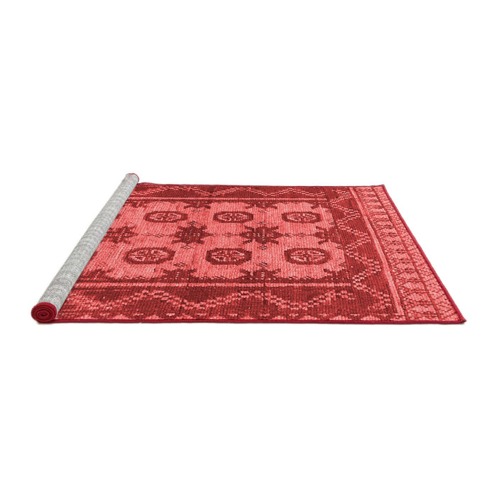 Country Red Washable Rugs